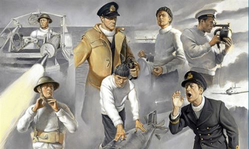 Equipage de Vedette Vosper Italeri 1/35