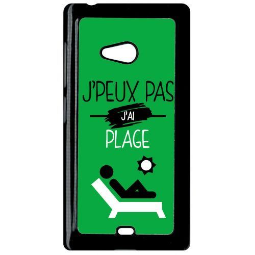 Coque microsoft lumia 540 j peux pas j ai plage 11