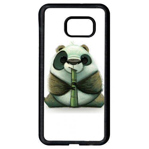 Etui à rabat samsung galaxy s6 edge plus funny panda pipo roseau