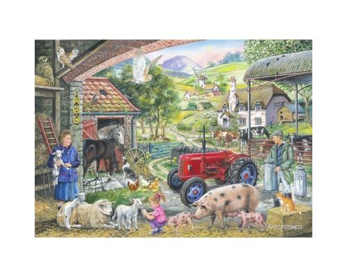 Puzzle 1000 Pièces : Trouvez les 15 Différences No.2 - On The Farm, The House of Puzzles
