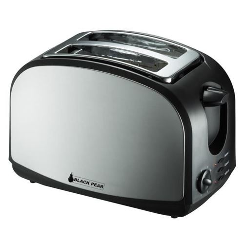 Black Pear Bgp 400 Grille-pain Parois Inox 1000w