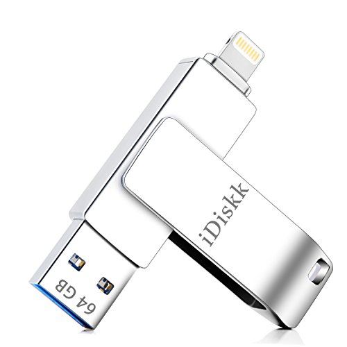Omars Clé USB iPhone 64Go [Certifié Apple MFi] Mémoire Externe