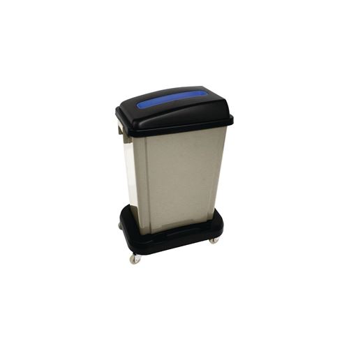 Conteneur 56L de recyclage, beige