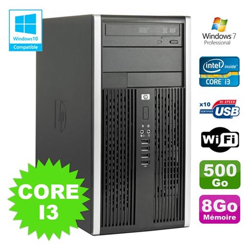 Acheter Pc tour hp pro 6200 core i3 3.1ghz 8go disque 500go graveur wifi win 7 État correct - 179,00 € Pc tour hp pro 6200 core i3 3.1ghz 8go disque 500go graveur wifi win 7 État correct - Hewlett-Packard reconditionné disponible sur Fnac