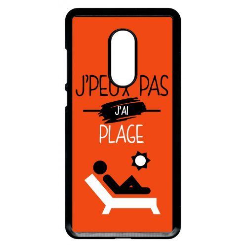 Coque xiaomi redmi note 4 j peux pas j ai plage 5