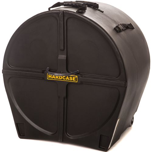 Hardcase HN22BW étui rigide à roulettes pour grosse caisse 22 pouces