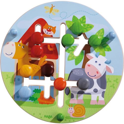 Haba motocyclette board farm world