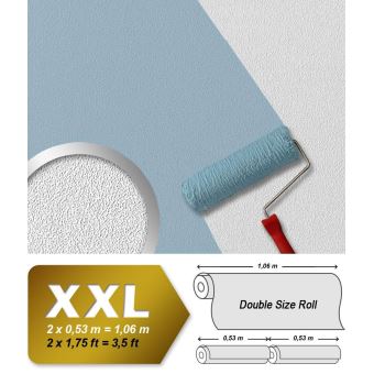 Papier peint non-tissé EDEM 377-60 à peindre pour mur et plafond texturé  décorative | 26,50 m2 - Achat & prix | fnac