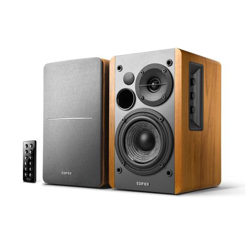 Haut-Parleur Edifier R1280DB – 42W, Bluetooth, Télécommande, Bois - vue 2