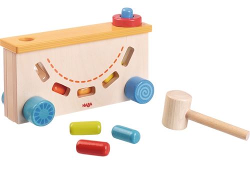 Haba banque de marteaux Knock-knock ! 9 pièces vierges