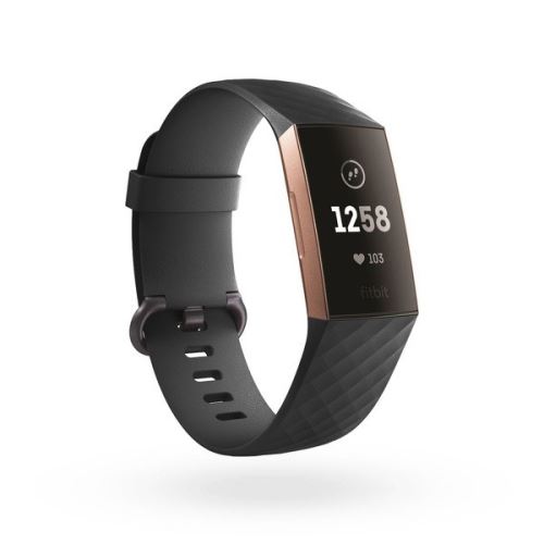 GENERIQUE - Bracelet pour Fitbit Charge 3 - Taille S - Noir - Image 2