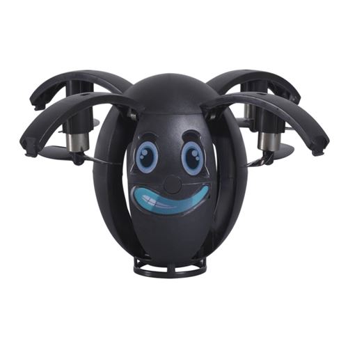 Mini Drone Enfant Smartphone Bluetooth 40 Stickers - Bigben Egg One Noir