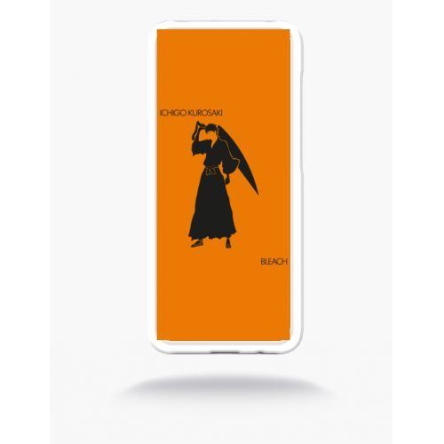 Coque ichigo kurosaki bleach compatible samsung s8 bord transparent