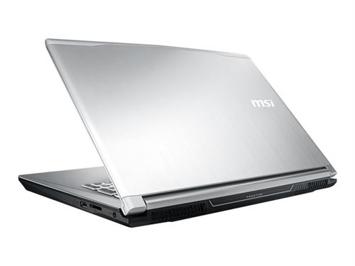 Msi Pe72 7Rd 888Fr - Intel Core i7 - 7700Hq - Win 10 Pro - Nvidia Geforce Gtx 1050 - 16 Go Ram - 512Go SSD - 17.3" 1920 X 1080 (Full Hd) - Gigabit Ethernet - Wi-Fi 5 - Soie Argentée