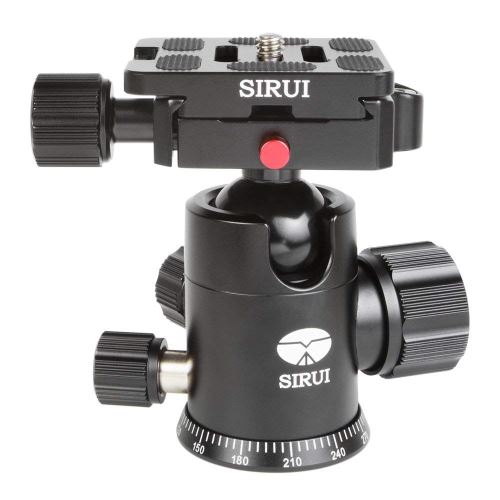 Sirui G-10x Rotule Pro Version En Aluminium 29 Mm, 300 G, Charge Max. 18 Kg, Avec Plateau Rapide Caoutchouté Ty-50x (noir)