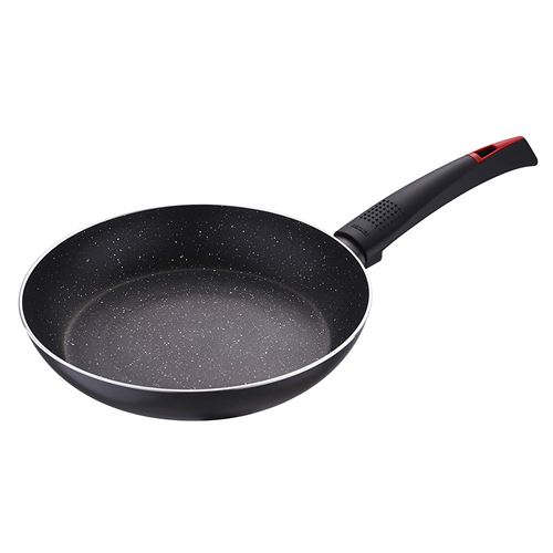 Bergner Ultra - Poêles à frire aluminium pressé revêtement de marbre 24x4.5 cm bon pour l'induction