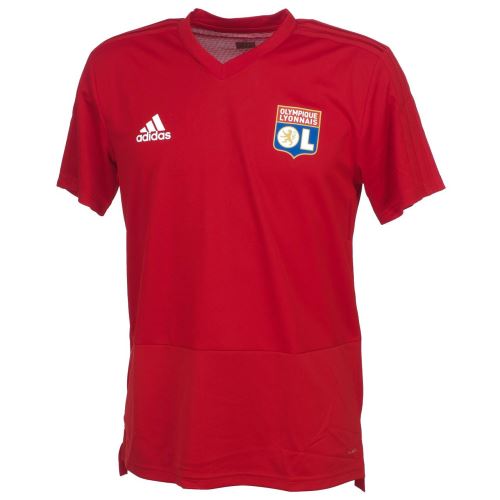 Maillot de football Adidas Lyon maillot train h Rouge taille : L réf : 35999