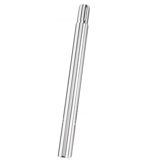 TOM la tige de selle de bougie fixe 26,2 x 350 mm en acier argent