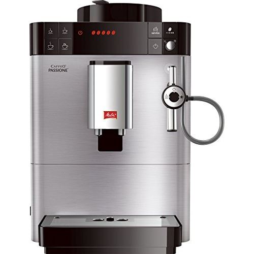 Melitta CAFFEO Varianza CSP - Machine à café automatique avec buse vapeur "Cappuccino" - 15 bar - acier inoxydable