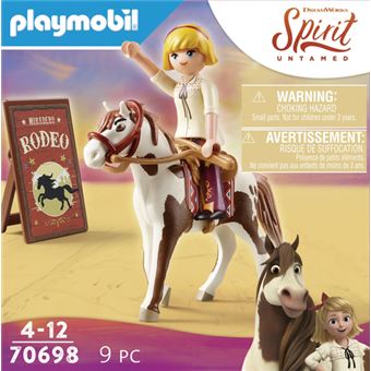 Playmobil Spirit Au galop en toute liberté 70698 Rodeo Abigaëlle