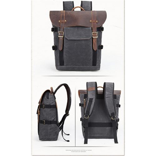 Sac à Dos de Photographie Vintage Hot-Premium Étanche XJPJ090