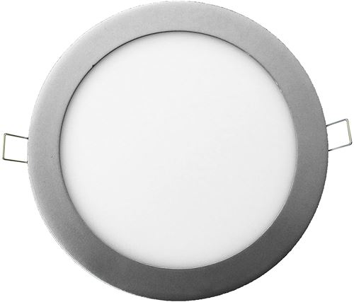 CADRE ENCASTRABLE LED DOWNLIGHT 20W CHROMÉ (20 CM DE VERROUILLAGE) 4000 K [Classe énergétique A+]