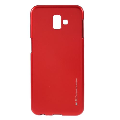 Coque en TPU moelleux rouge pour votre Samsung Galaxy J6 Plus