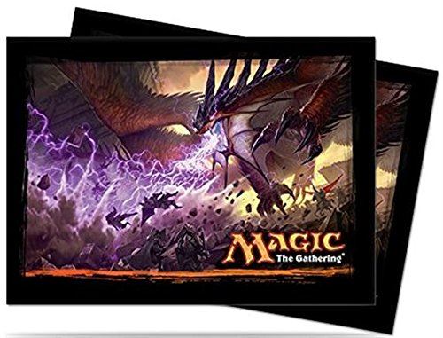 Dragons of Tarkir Key Art Standard Deck Protector for Magic 80 count