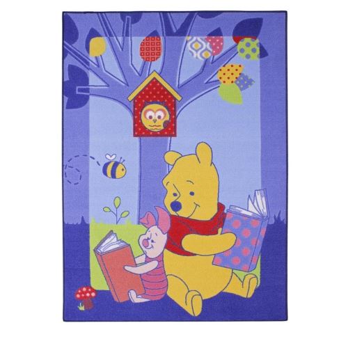 Tapis enfant Winnie l'Ourson 133 x 95 cm Disney Story - guizmax