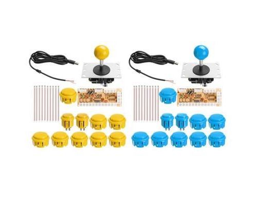 TEMPSA DIY Arcade Jeu USB Joystick Boutons Circuit Imprimé Carte Encodeur Compatible Pour MAME Fight Stick