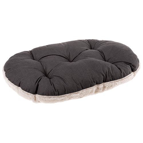 Ferplast - Coussin relax 78/8 - 78 x 50 cm - Tissu et fourrure