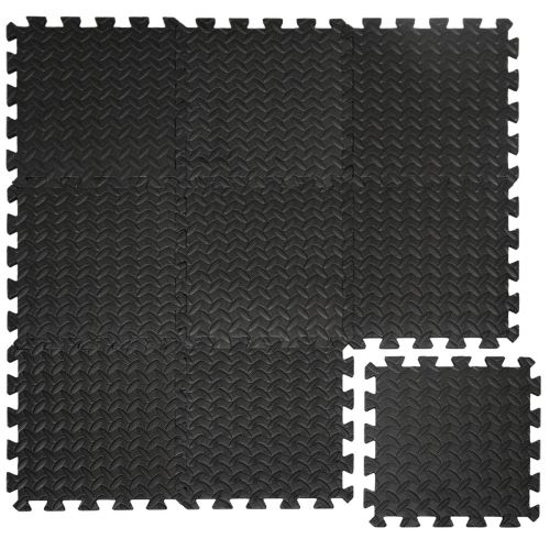 eyepower Protections Sol en mousse EVA 10mm d'épaisseur Tapis Puzzle de Fitness sport composé de 9 f