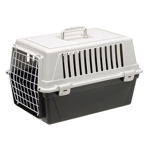 Comparer les prix de Ferplast Transport rigide pour Chats et Chiens de Petite Taille ATLAS 10 EL, Porte an Acier Plastifié, Grilles pour l'aération
