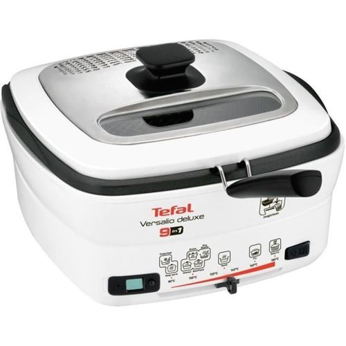 Tefal - fr4950 - friteuse, 1600 watts, blanc