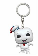 SOS Fantômes - Porte-clés Pocket POP! Vinyl Stay Puft 4 cm