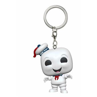 SOS Fantômes - Porte-clés Pocket POP! Vinyl Stay Puft 4 cm
