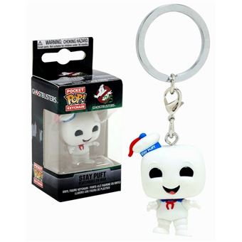 SOS Fantômes - Porte-clés Pocket POP! Vinyl Stay Puft 4 cm