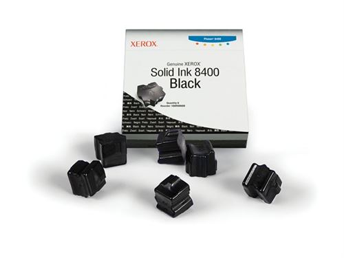  Xerox Phaser 8400 - Noir - encres solides - pour Phaser 8400, 8400B, 8400DP, 8400DT, 8400DX, 8400N, 8400SB, 8400SDP, 8400SDX, 8400SN 