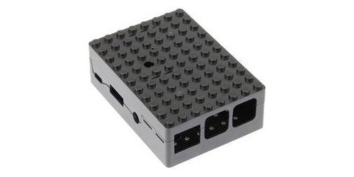Boîtier Raspberry Pi® Raspberry Pi® CBPIBLOX-BLK noir 1 pc(s)