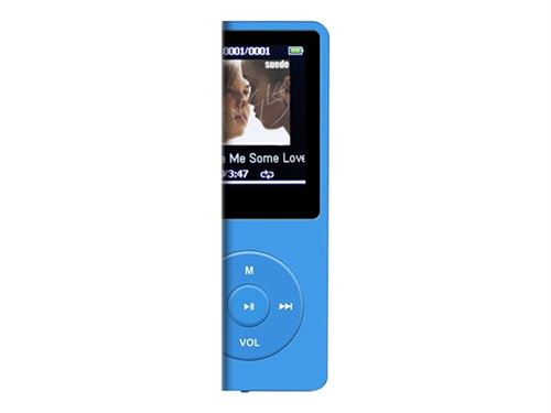 AGPtEK A02 - Lecteur numérique - 8 Go - bleu