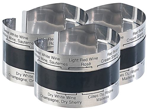 3 thermomètres pour bouteille de vin