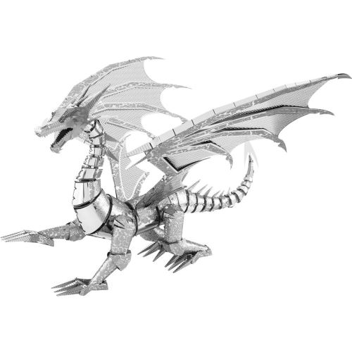 Metal Earth Iconx - Dragon d'Argent