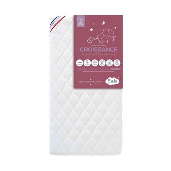 Matelas Bebe Dehoussable Mousse Memoire Croissance 60x1 Matelas Drap Housse Achat Prix Fnac