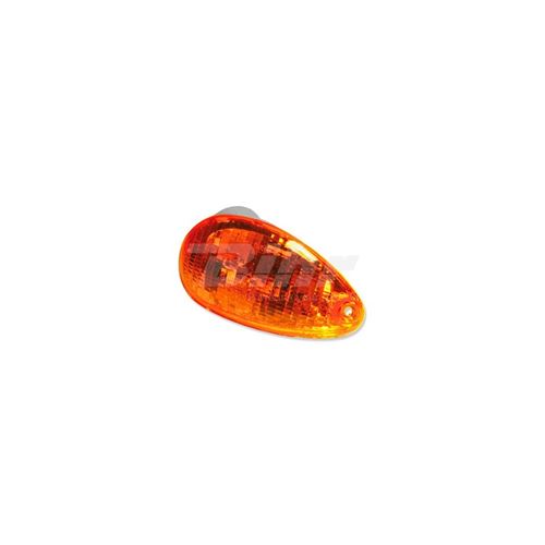 Clignotant scoot adaptable piaggio 50 vespa et2 1997+2000, vespa et4 2000+2005 orange ar gauche -homologue ce -selection p2r-
