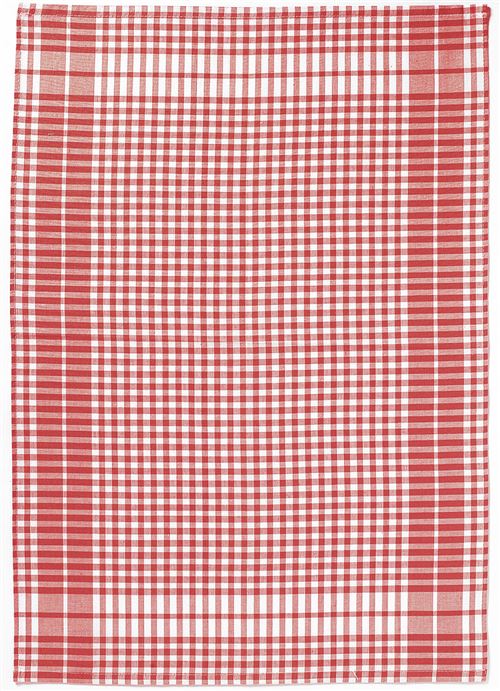 Torchon Petits Carreaux rouge Winkler