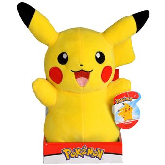 Peluche Pokémon Pikachu 30 cm Jaune