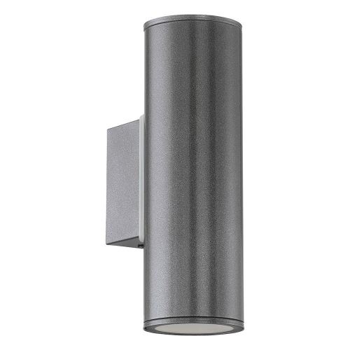 Eglo Lumière extérieure-LED RIGA anthracite, GU10 max. 2X3W