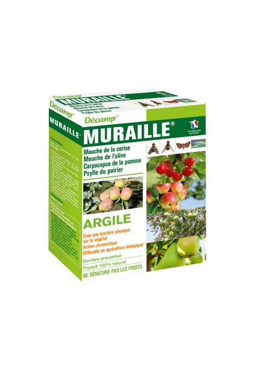 Meilleurs prix pour argile blanche contre la mouche de la cerise, de l'olive, psylle du poirier