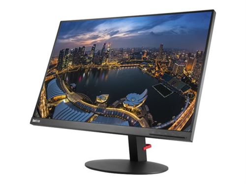 Lenovo ThinkVision T24d-10 - LED-monitor - 24 (24 zichtbaar) - 1920 x 1200 WUXGA - IPS - 300 cd/m² - 1000:1 - 4 ms - HDMI, VGA, DisplayPort - zwart