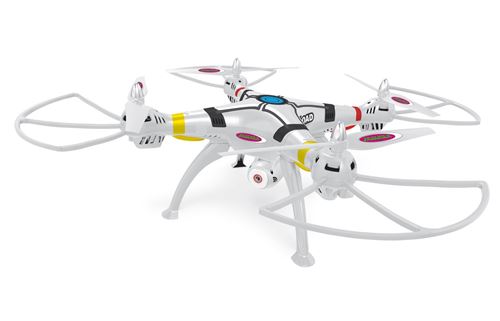 Jamara quadrocoptère Payload AltitudeFlyback 2.4 GHz 62 cm blanc